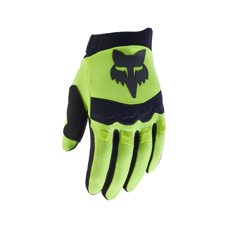 RĘKAWICE MOTOCYKLOWE JUNIOR FOX DIRTPAW FLUO YELLOW