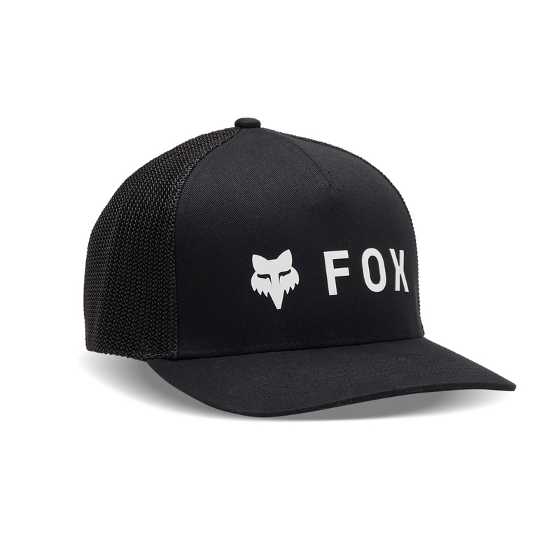 CZAPKA Z DASZKIEM FOX ABSOLUTE FLEXFIT BLACK