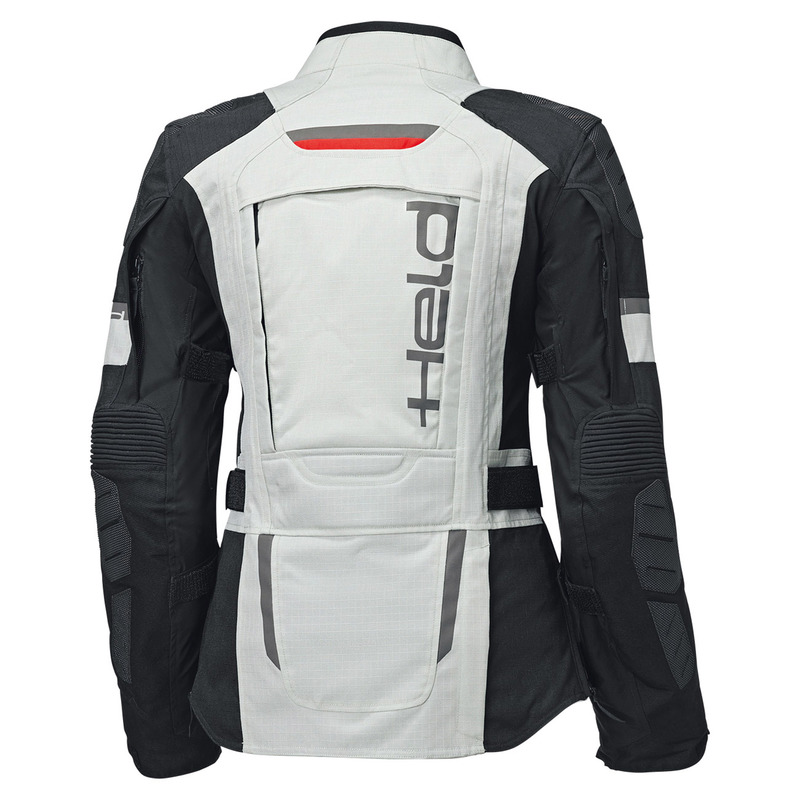 KURTKA MOTOCYKLOWA TEKSTYLNA HELD CARESE 3 [GORE-TEX] GREY BLACK