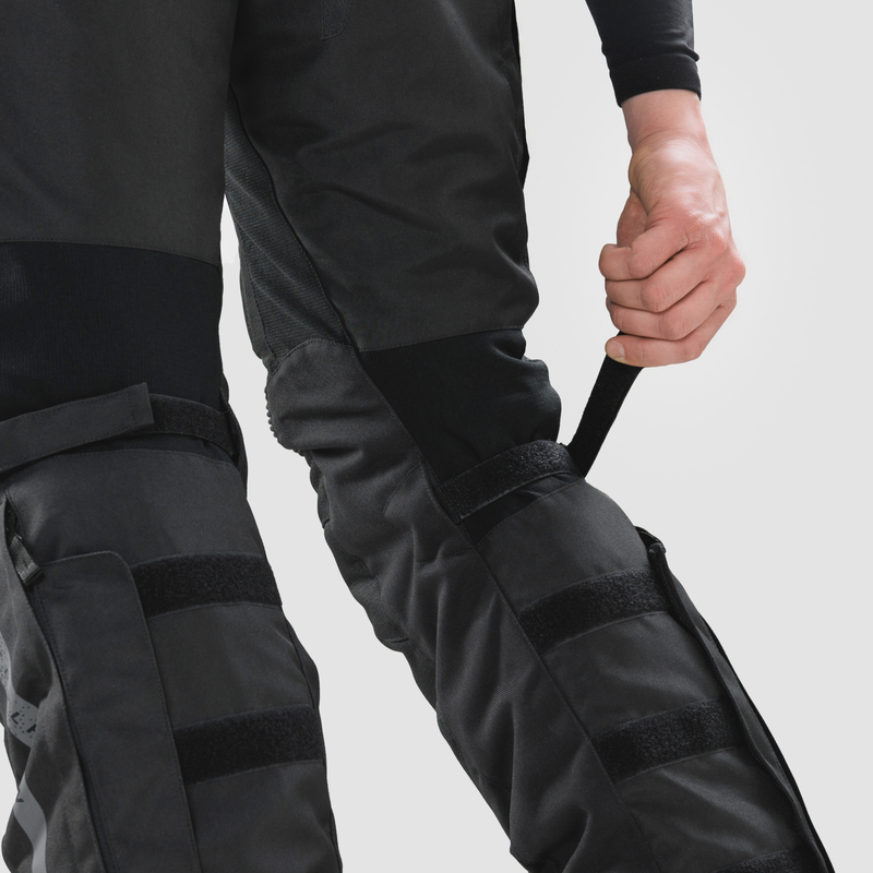 SPODNIE MOTOCYKLOWE TEKSTYLNE REBELHORN CUBBY 5 BLACK (DŁUGA NOGAWKA)