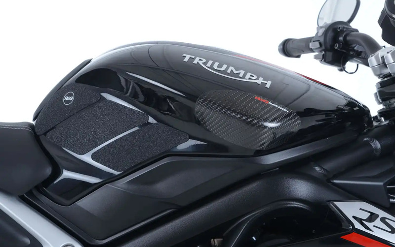 NAKLEJKA NA BAK TANKPAD ANTYPOŚLIZGOWY 6 CZĘŚCI RG RACING TRIUMPH 675 DAYTONA/STREET TRIPLE (13-) CL