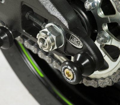 ROLKI WAHACZA RG RACING KAWASAKI ZX10R 11- 15, ZX636 19- BLACK