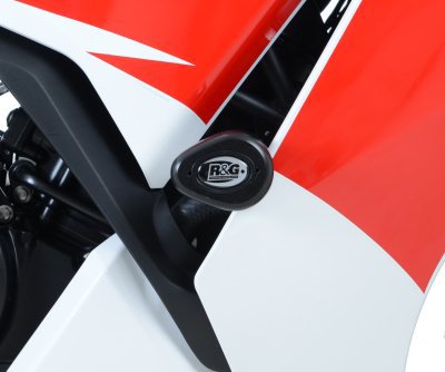 CRASHPADY AERO RG RACING HONDA CBR300R BLACK
