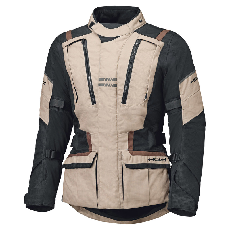 KURTKA MOTOCYKLOWA TEKSTYLNA HELD HAKUNA MATATA 3 SAND BROWN 3XL