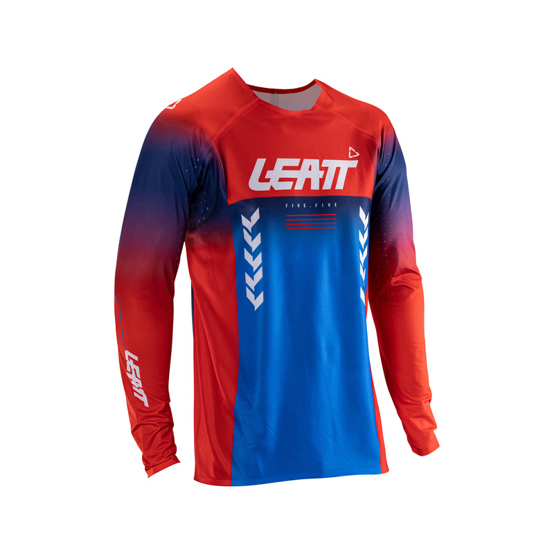 BLUZA OFFROADOWA LEATT MOTO 5.5 ULTRAWELD ROYAL BLUE RED