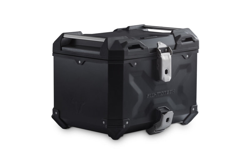 ZESTAW KUFRA CENTRALNEGO TRAX ADV SW-MOTECH F 750/850 GS (17-) PLASTIKOWY BAGAŻNIK BLACK