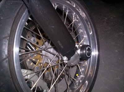 SLIDERY PRZEDNIEGO ZAWIESZENIA RG RACING YZ(F)/WR 250 THRU 450 & GASGAS 125, 250, 450 BLACK