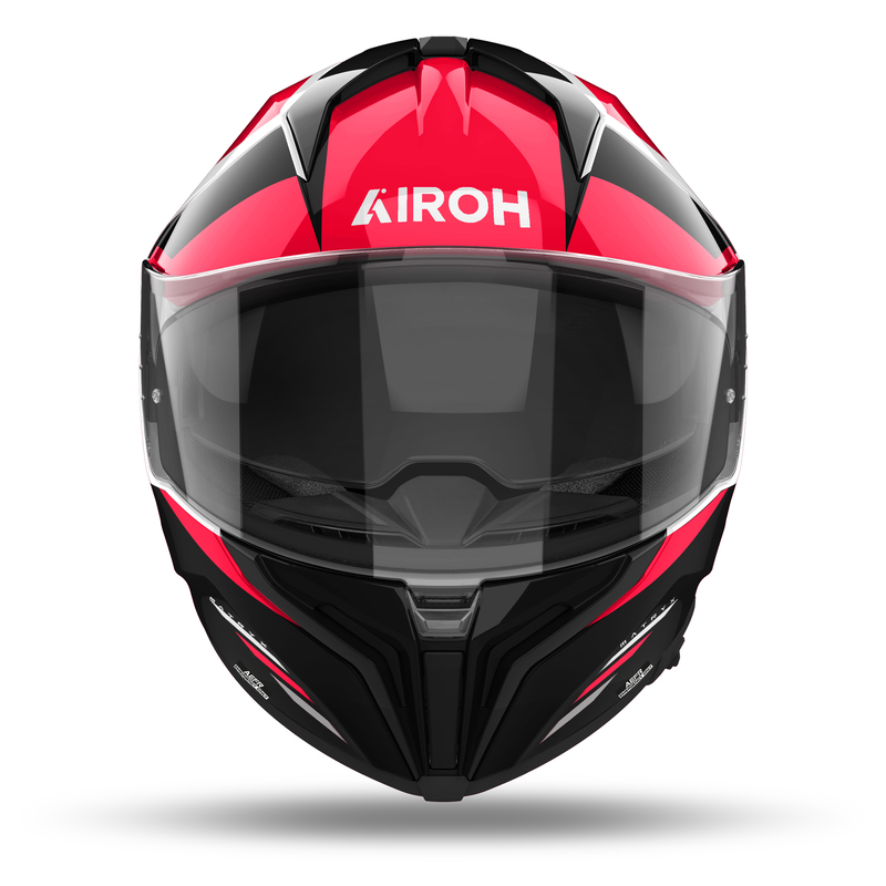 KASK MOTOCYKLOWY AIROH MATRYX THRON RED GLOSS