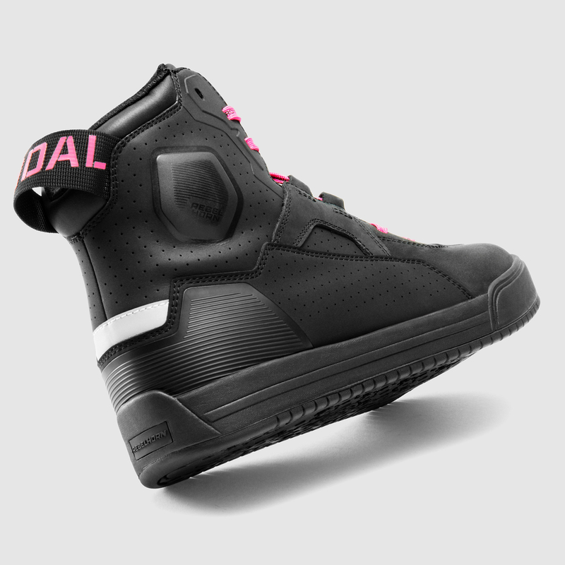 BUTY MOTOCYKLOWE DAMSKIE REBELHORN VANDAL 2 BLACK PINK W36