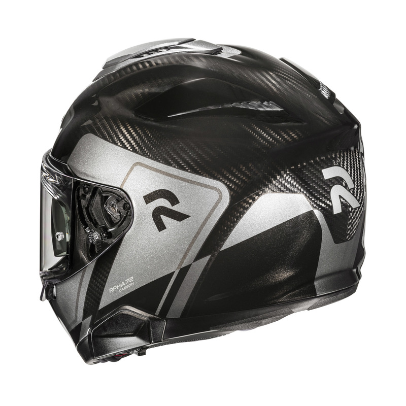 KASK MOTOCYKLOWY HJC RPHA72 CARBON FYNEX GREY