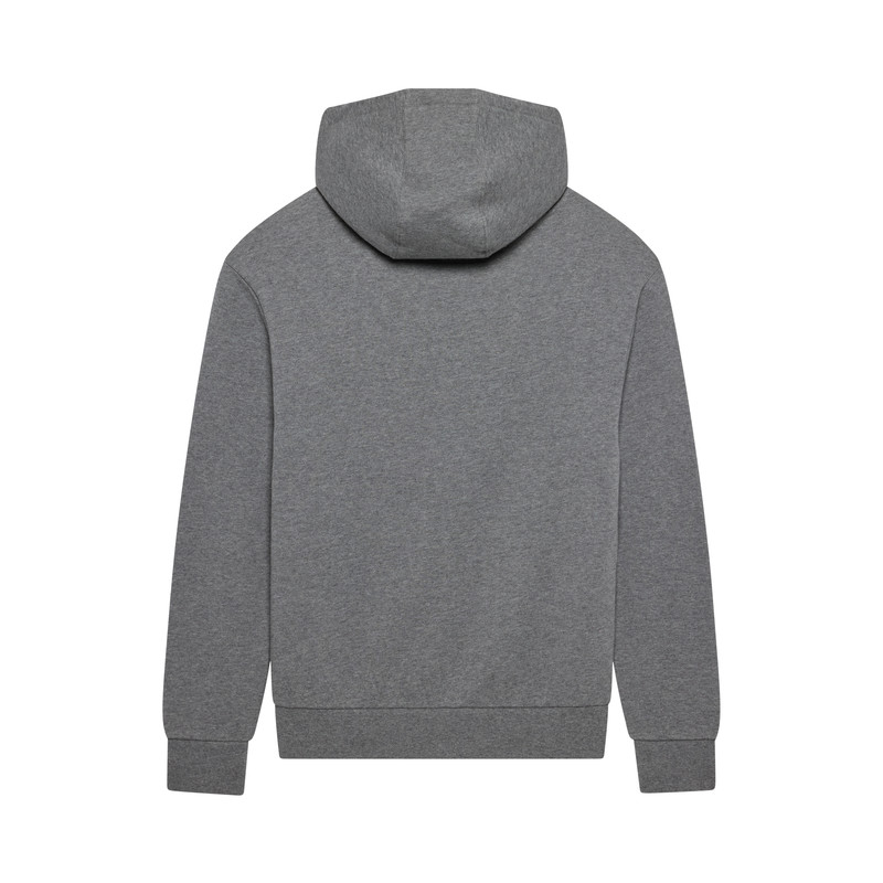 BLUZA Z KAPTUREM DAMSKA FOX CHECKER FLEECE PO HEATHER GRAPHITE