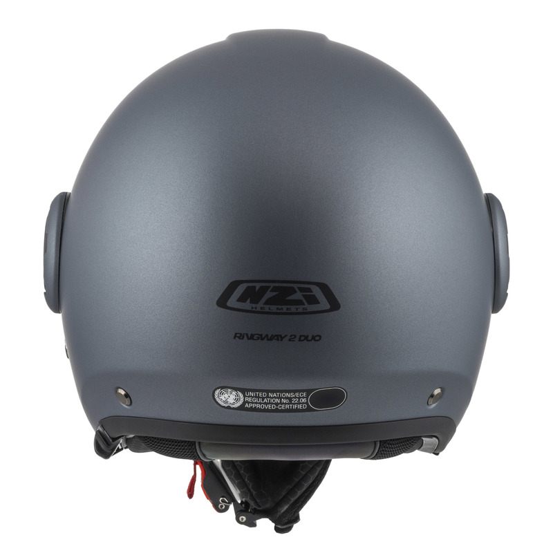 KASK MOTOCYKLOWY NZI RINGWAY 2 DUO ANTRACITE MATT XS