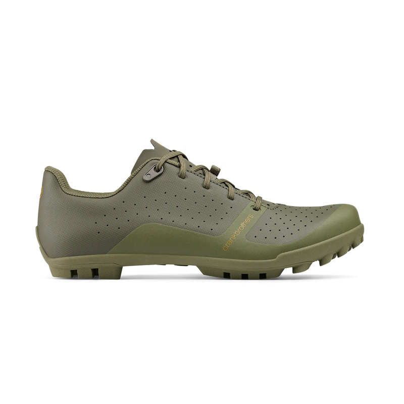 BUTY CRANKBROTHERS CANDY GRAVEL/XC LACE GREEN DARK - GREEN OUTSOLE 11.5 (45 EU)