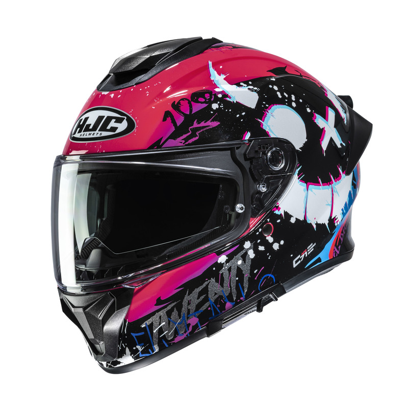 KASK MOTOCYKLOWY HJC C71 FQ20 RED BLACK XXL