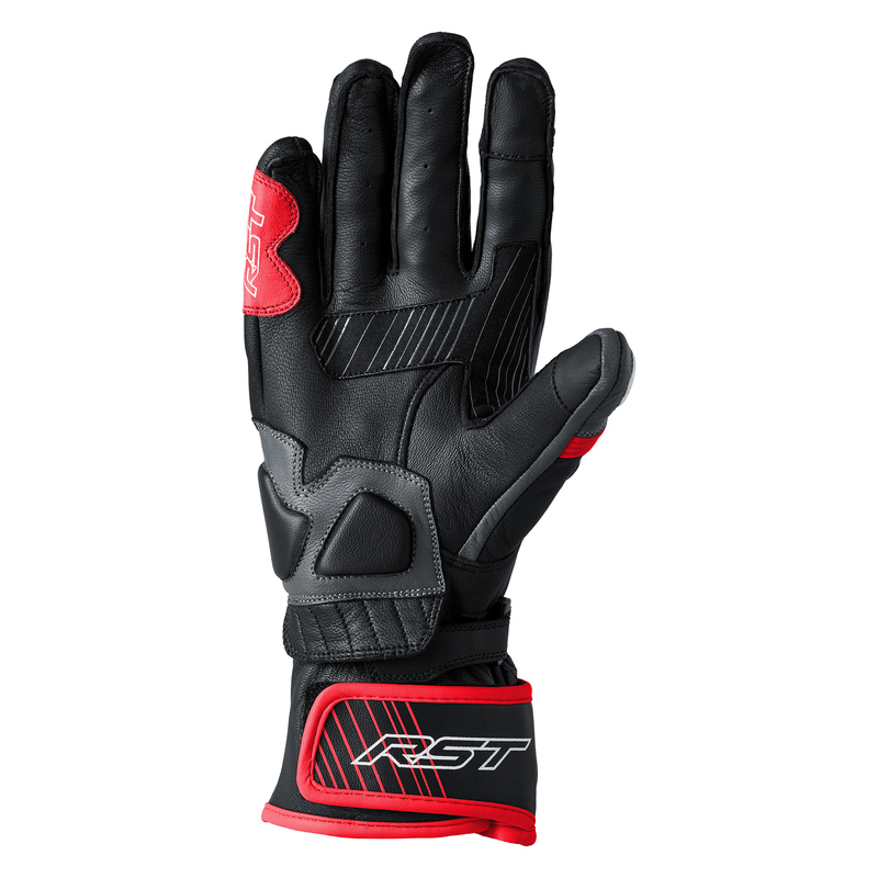RĘKAWICE MOTOCYKLOWE RST FULCRUM GREY RED BLACK S