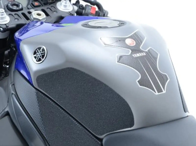 NAKLEJKA NA BAK TANKPAD ANTYPOŚLIZGOWY 4 CZĘŚCI RG RACING YAMAHA YZF-R1 (09-14) CLEAR
