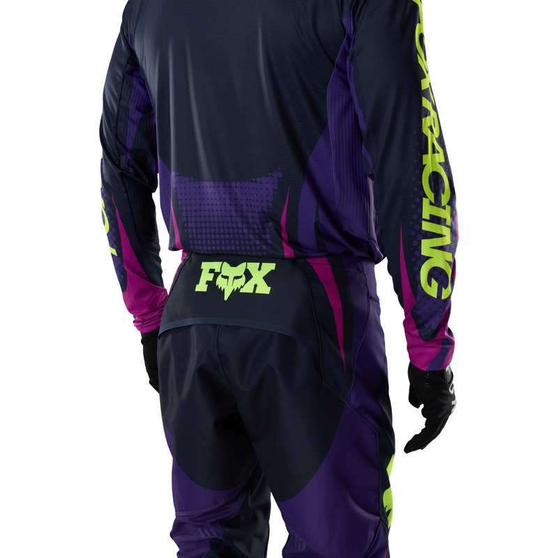 SPODNIE MOTOCYKLOWE FOX 360 TEMPER GRAPE 32