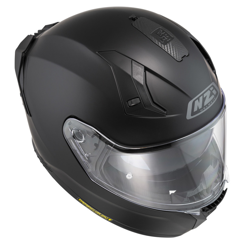 KASK MOTOCYKLOWY NZI GO RIDER STREAM DUO MATT BLACK