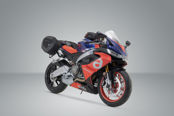 ZESTAW SAKW PRO BLAZE H I STELAŻY SW-MOTECH APRILIA TUONO 660/RS 660 BLACK