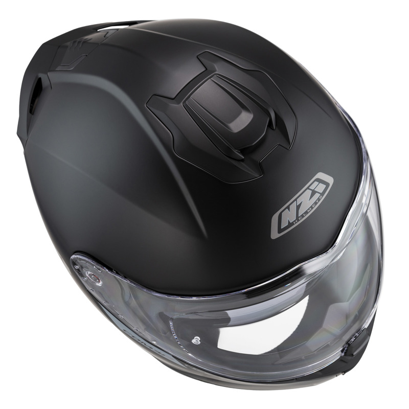 KASK MOTOCYKLOWY NZI COMBI 3 DUO MATT BLACK