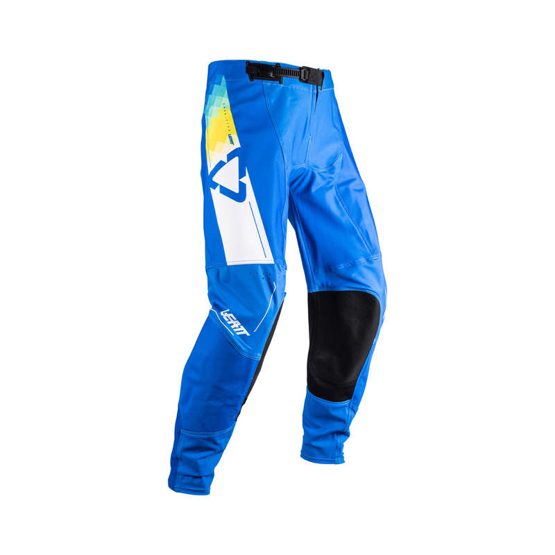 SPODNIE OFFROADOWE LEATT MOTO 4.5 PIXEL BLUE