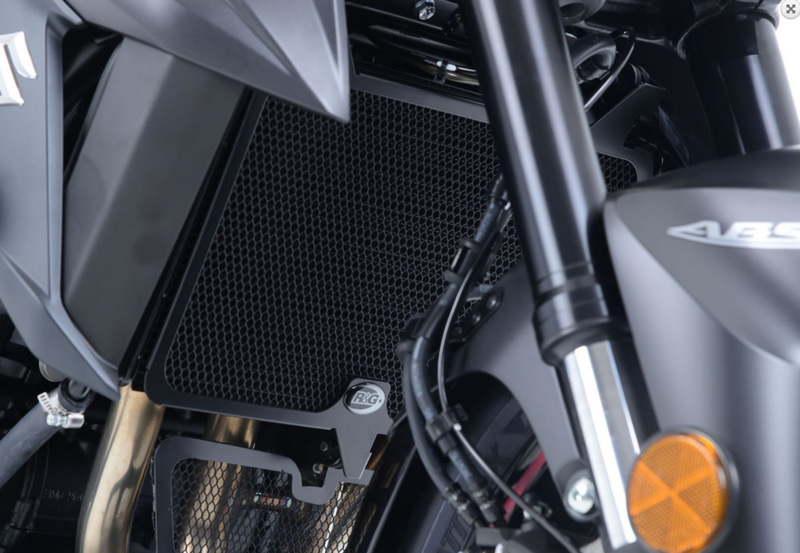 OSŁONA CHŁODNICY RG RACING SUZUKI GSR750 11/GSX-S750 17- TITANIUM