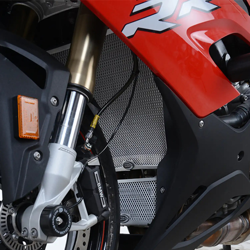 OSŁONA CHŁODNICY OLEJU RG RACING BMW S1000RR 19- RED