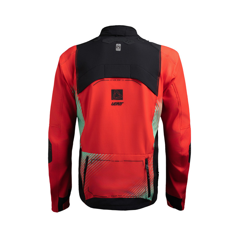 KURTKA MOTOCYKLOWA TEKSTYLNA LEATT MOTO 4.5 ENDURO HATCHET RED XL