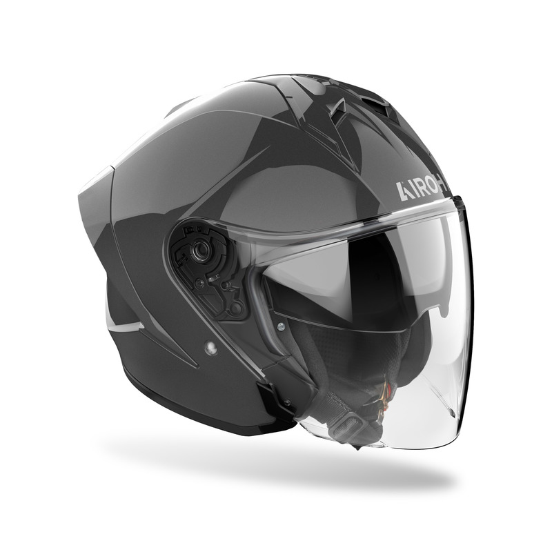 KASK MOTOCYKLOWY AIROH H21 COLOR DARK GREY GLOSS M