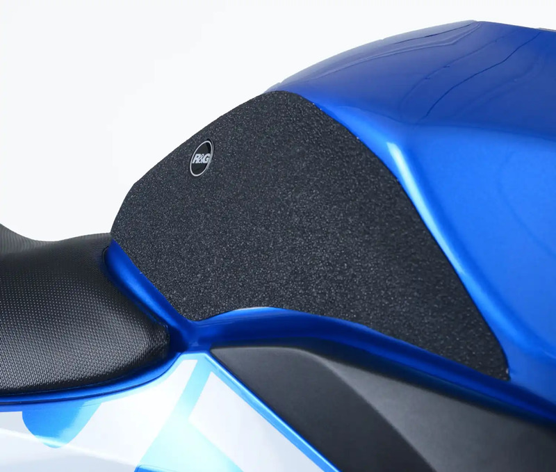 NAKLEJKA NA BAK TANKPAD ANTYPOŚLIZGOWY 2 CZĘŚCI RG RACING SUZUKI GSX250R (17-) CLEAR