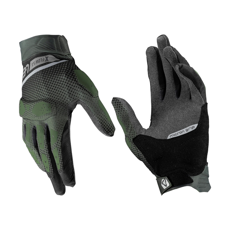 RĘKAWICE MOTOCYKLOWE LEATT ADV X-FLOW 5.5 SHORT FOREST XL