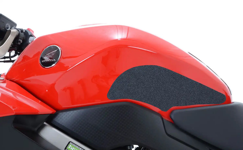 NAKLEJKA NA BAK TANKPAD ANTYPOŚLIZGOWY 2 CZĘŚCI RG RACING HONDA VFR800 14- CLEAR