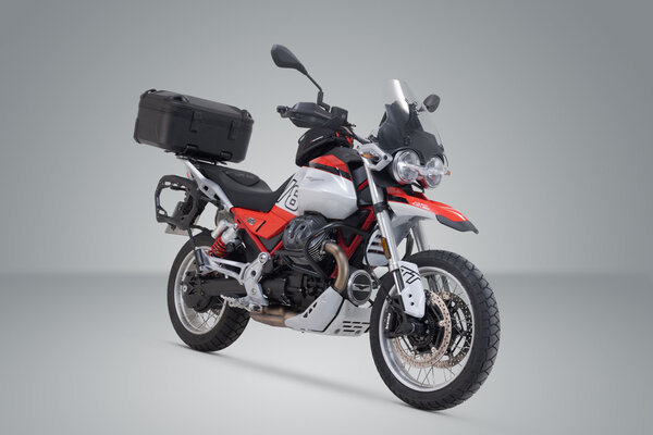 ZESTAW KUFRÓW BOCZNYCH SW-MOTECH DUSC XL 55L MOTO GUZZI V85 TT (24-) BLACK