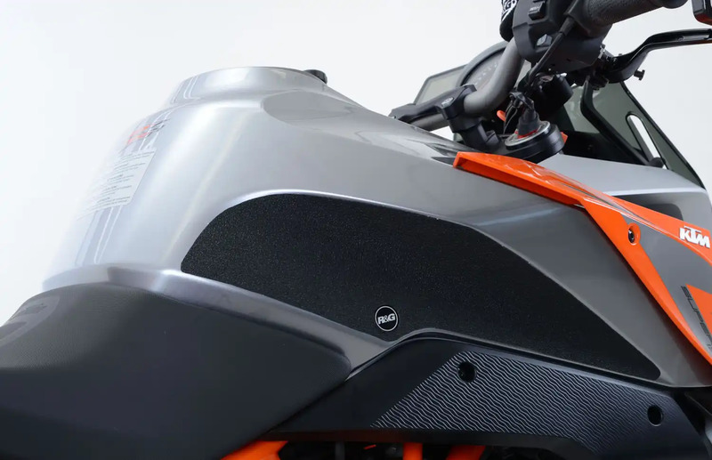 NAKLEJKA NA BAK TANKPAD ANTYPOŚLIZGOWY 2 CZĘŚCI RG RACING KTM SUPERDUKE GT CLEAR