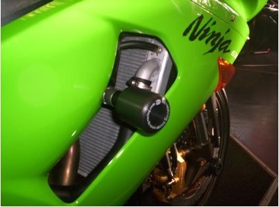 CRASHPADY CLASSIC RG RACING KAWASAKI ZX636 05 (C1H & ZX-6RR 05) BLACK