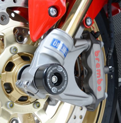SLIDERY PRZEDNIEGO ZAWIESZENIA RG RACING HONDA CBR1000RR (08-) / SP (14-) BLACK