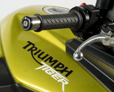 KOŃCÓWKI KIEROWNICY RG RACING TRIUMPH TIGER 800 (NOT XC VERSION) BLACK