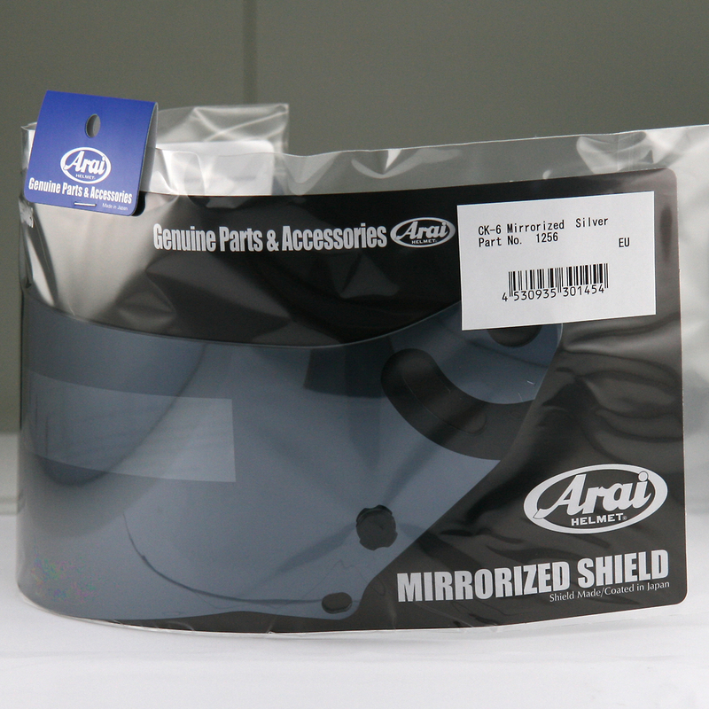 SZYBA DO KASKU ARAI SAMOCHODOWEGO CK-6 MIRROR SILVER