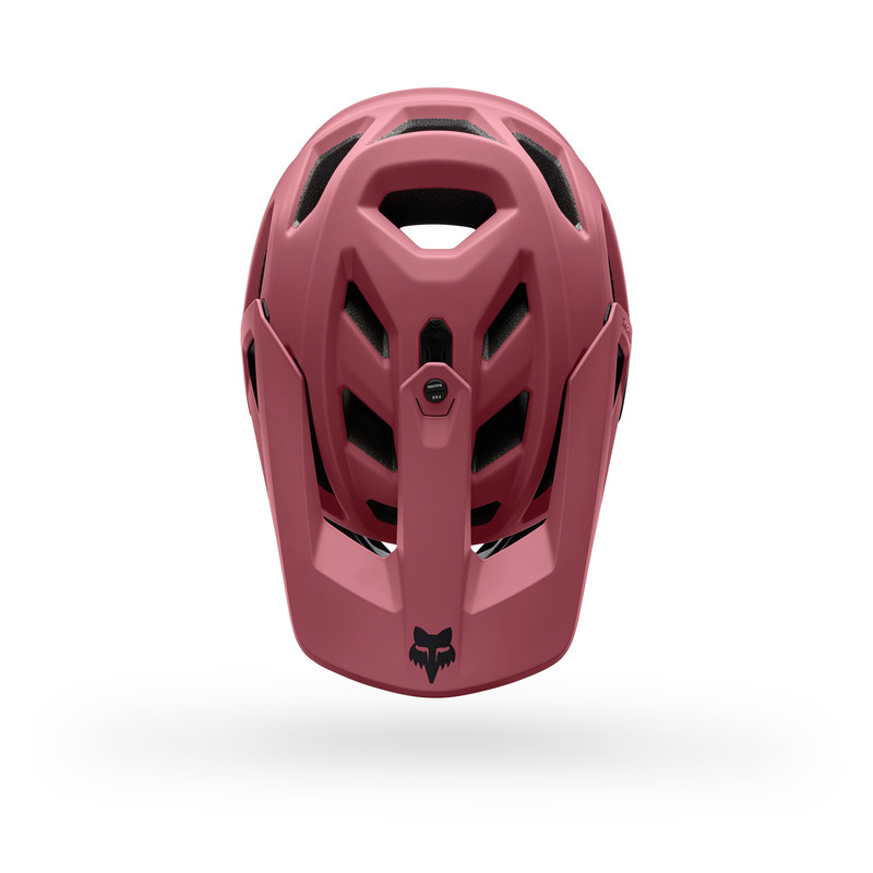 KASK ROWEROWY FOX PROFRAME SOLID BERRY M