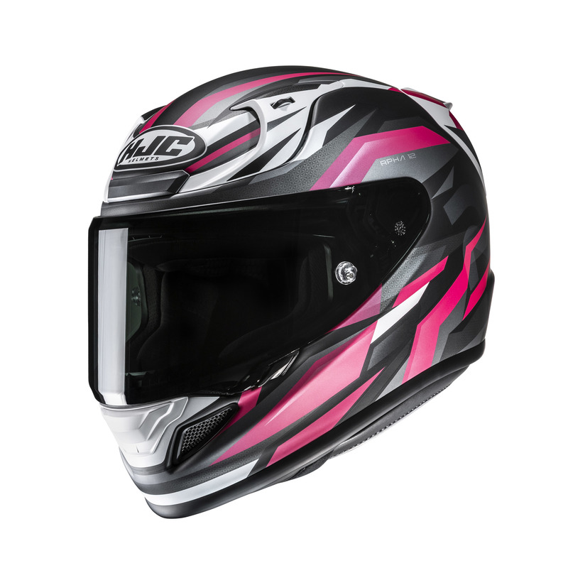 KASK MOTOCYKLOWY HJC RPHA12 DRAVIX BLACK PINK S