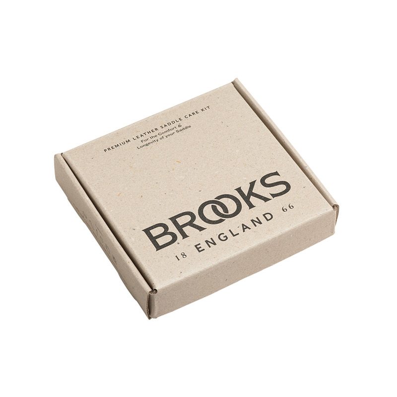 ZESTAW DO PIELĘGNACJI BROOKS PREMIUM LEATHER SADDLE CARE KIT