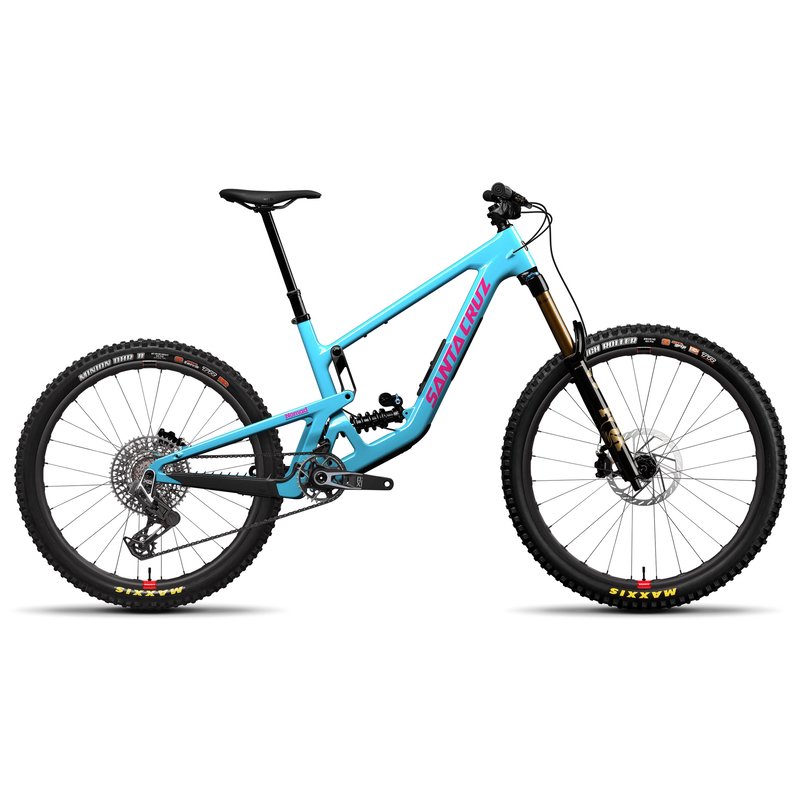 ROWER SANTA CRUZ NOMAD 7 CC MX 27 X0 AXS RSV-KIT GLOSS AQUA MAGENTA M