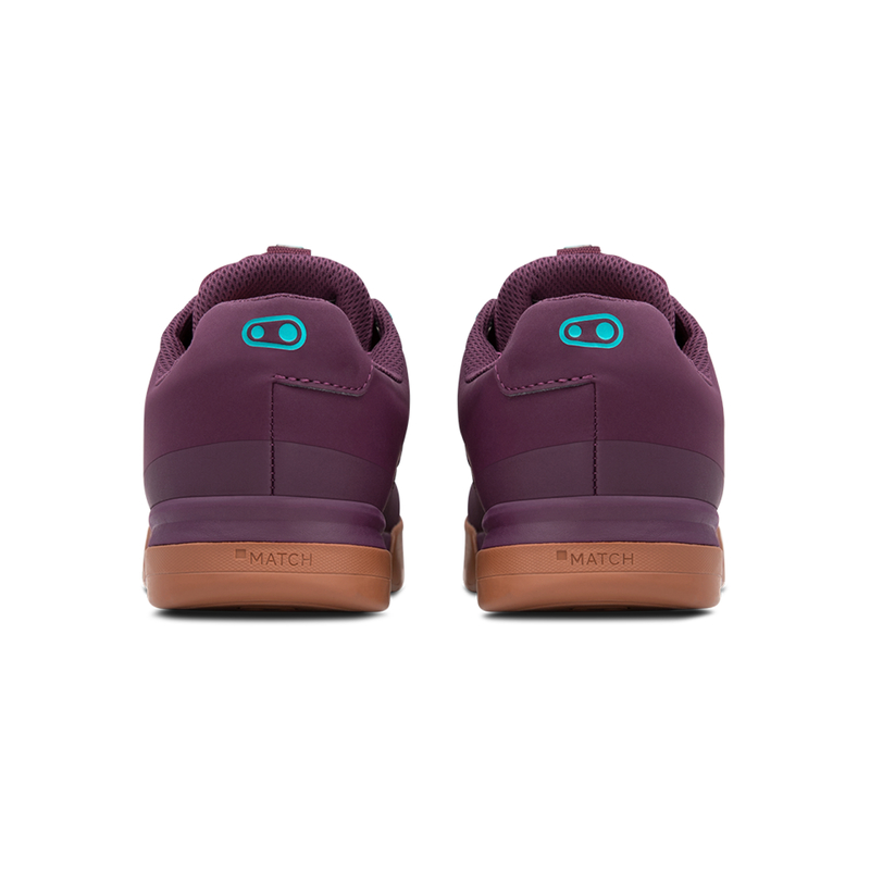 BUTY CRANKBROTHERS MALLET LACE PURPLE TEAL BLUE - GUM OUTSOLE 10.5 (44 EU)