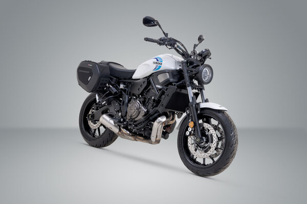 ZESTAW SAKW PRO BLAZE H I STELAŻY SW-MOTECH YAMAHA XSR700 (15-), XSR700 XT (19-) BLACK