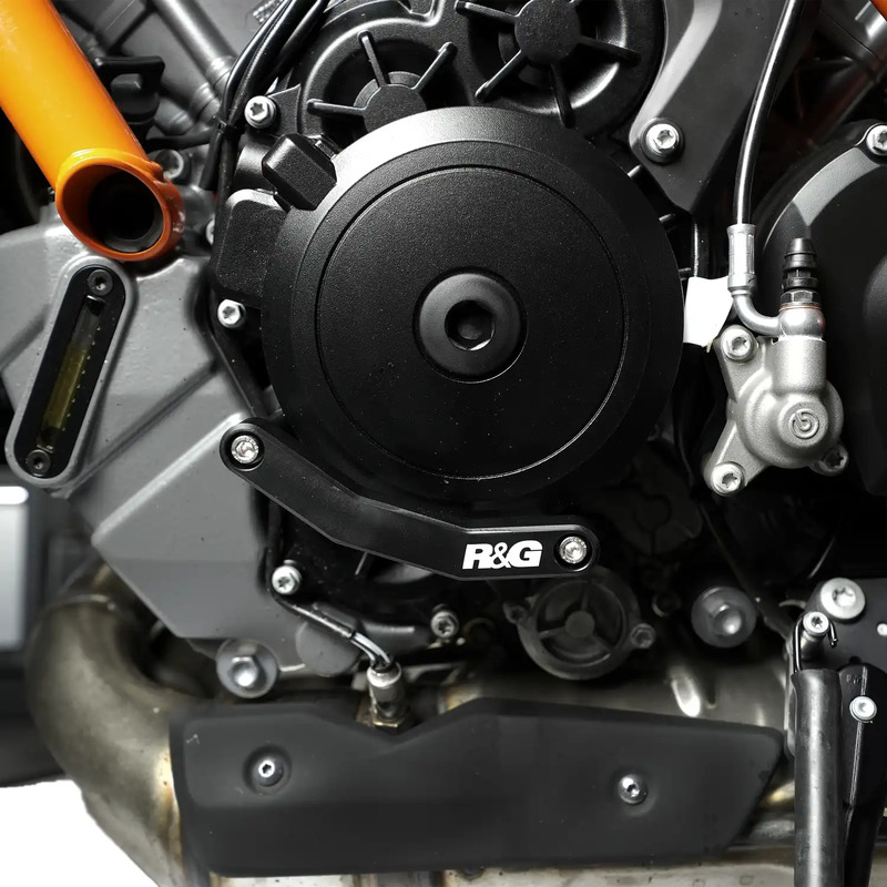SLIDERY SILNIKA RG RACING KTM 1390 SUPER DUKE R (EVO) 24-, LEWA STRONA BLACK