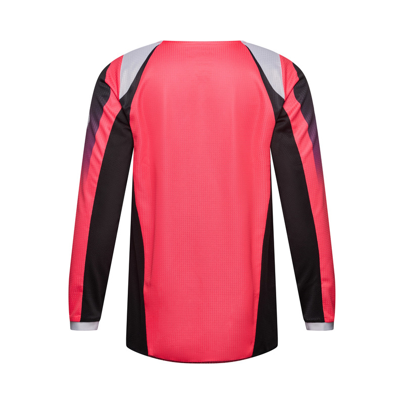 BLUZA MOTOCYKLOWA JUNIOR FOX GIRLS 180 FRAME NEON PINK