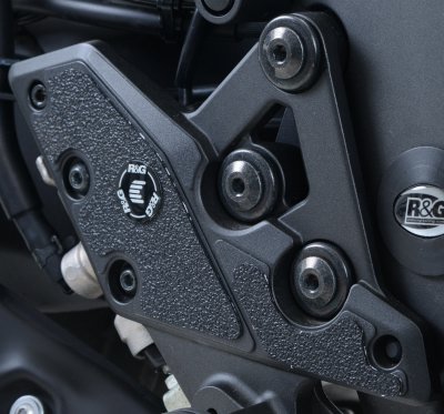 OSŁONA WAHACZA RG RACING KAWASAKI VERSYS 1000 15-, 4 CZĘŚCI BLACK
