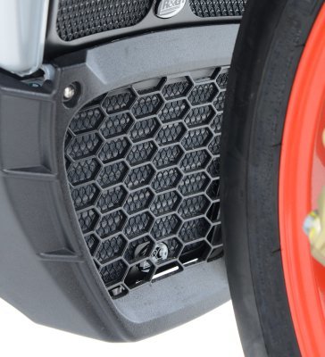 OSŁONA CHŁODNICY OLEJU RG RACING APRILIA V4 TUONO 1100 15-, RSV4 RR 15-, RSV4 RF TITANIUM