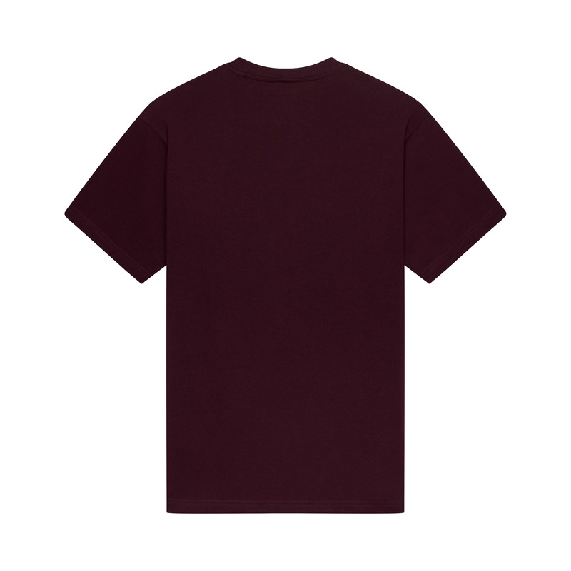 T-SHIRT FOX HEAD HEAVYWEIGHT DARK MAROON