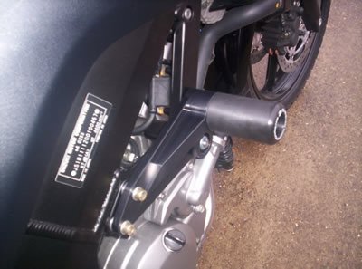 CRASHPADY CLASSIC RG RACING SUZUKI DL 650 VSTROM BLACK
